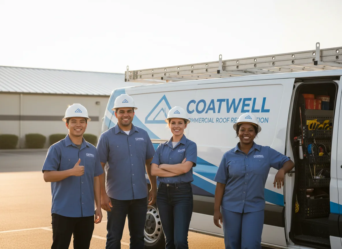 Commercial roof coating company in Creswell, NC